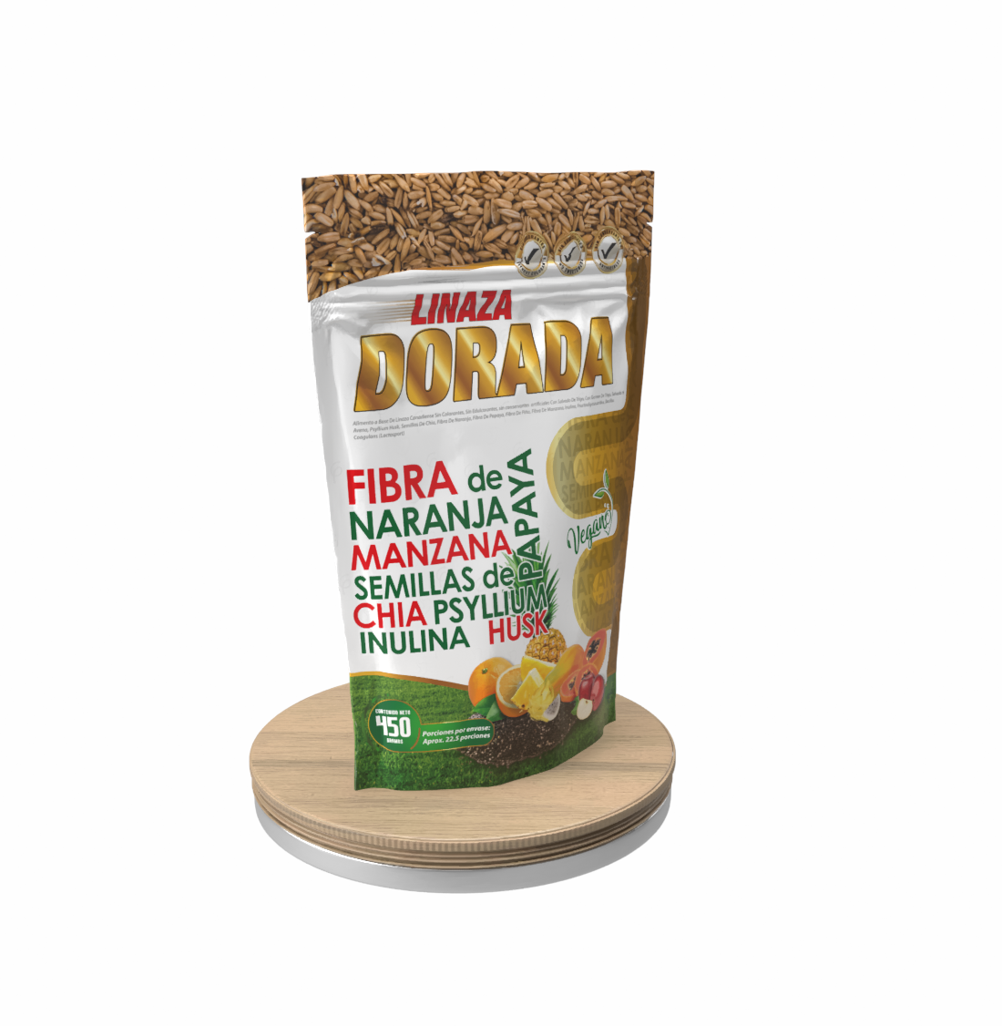 Linaza Dorada X 450g PRODUCT VEGANO